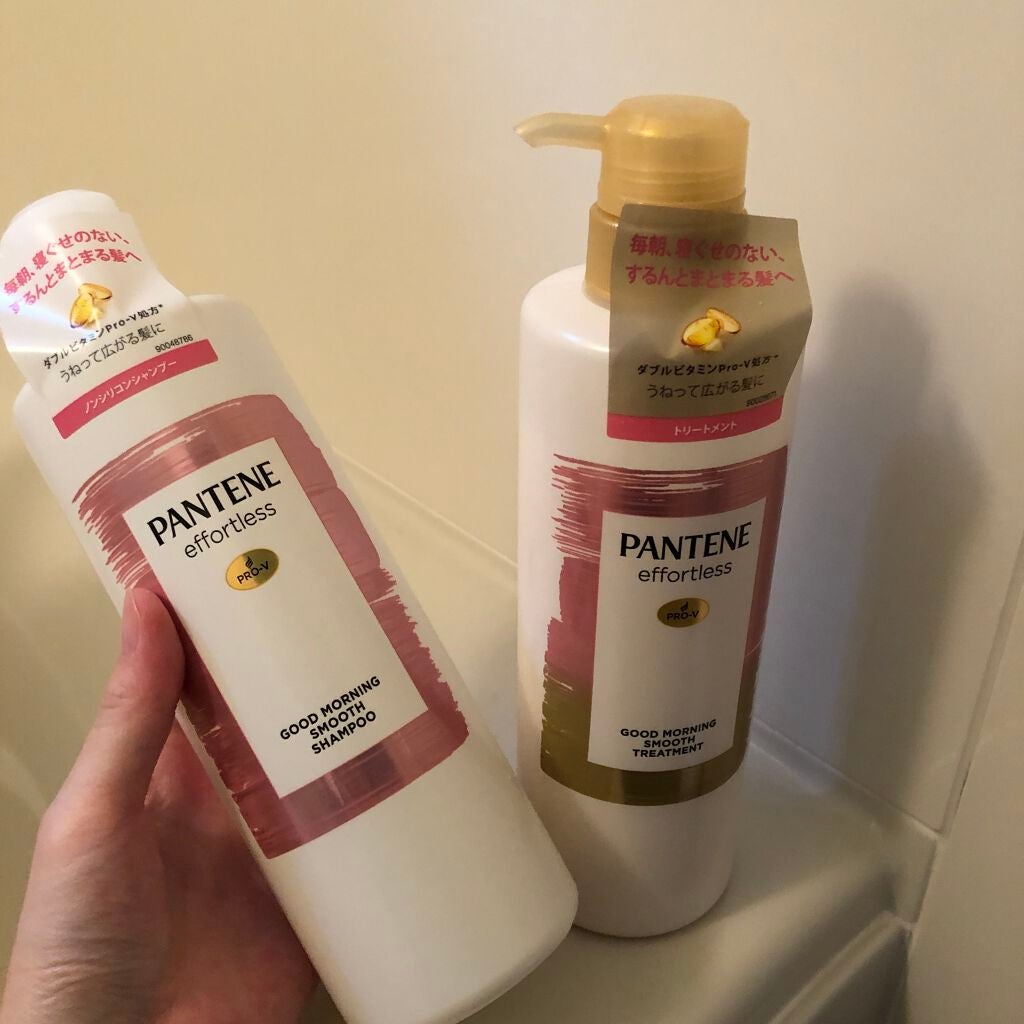 パンテーン エフォートレス グッドモーニング スムース シャンプー/トリートメント/パンテーン/市販シャンプーを使ったクチコミ(3枚目)