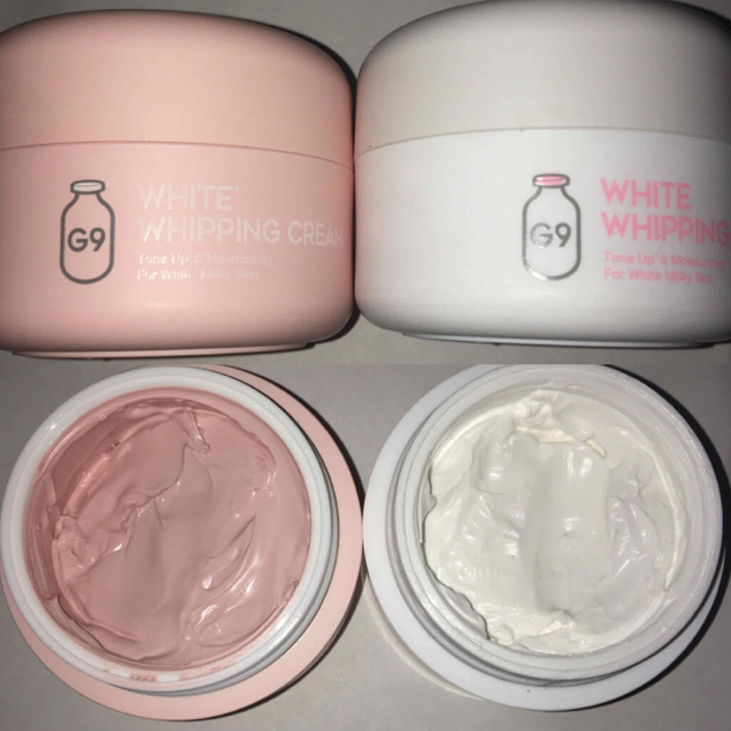 WHITE WHIPPING CREAM(ウユクリーム)/G9SKIN/化粧下地を使ったクチコミ（2枚目）