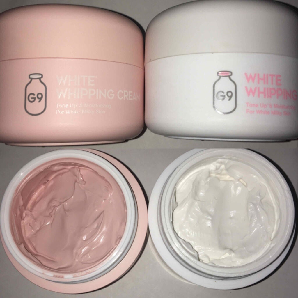 WHITE WHIPPING CREAM(ウユクリーム)/G9SKIN/化粧下地を使ったクチコミ(2枚目)