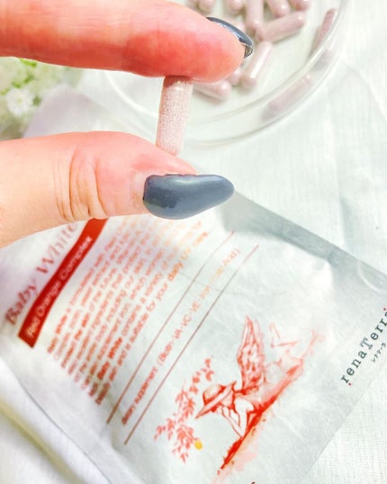 Baby White 60粒/renaTerra/美容サプリメントを使ったクチコミ(3枚目)