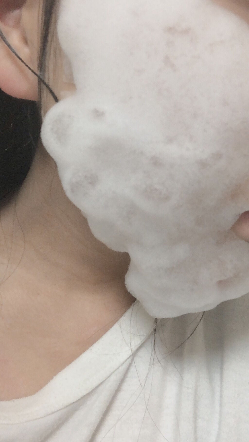 ホワイト もこもこ白泡マスク/リッツ/洗い流すパック・マスクを使ったクチコミ(3枚目)