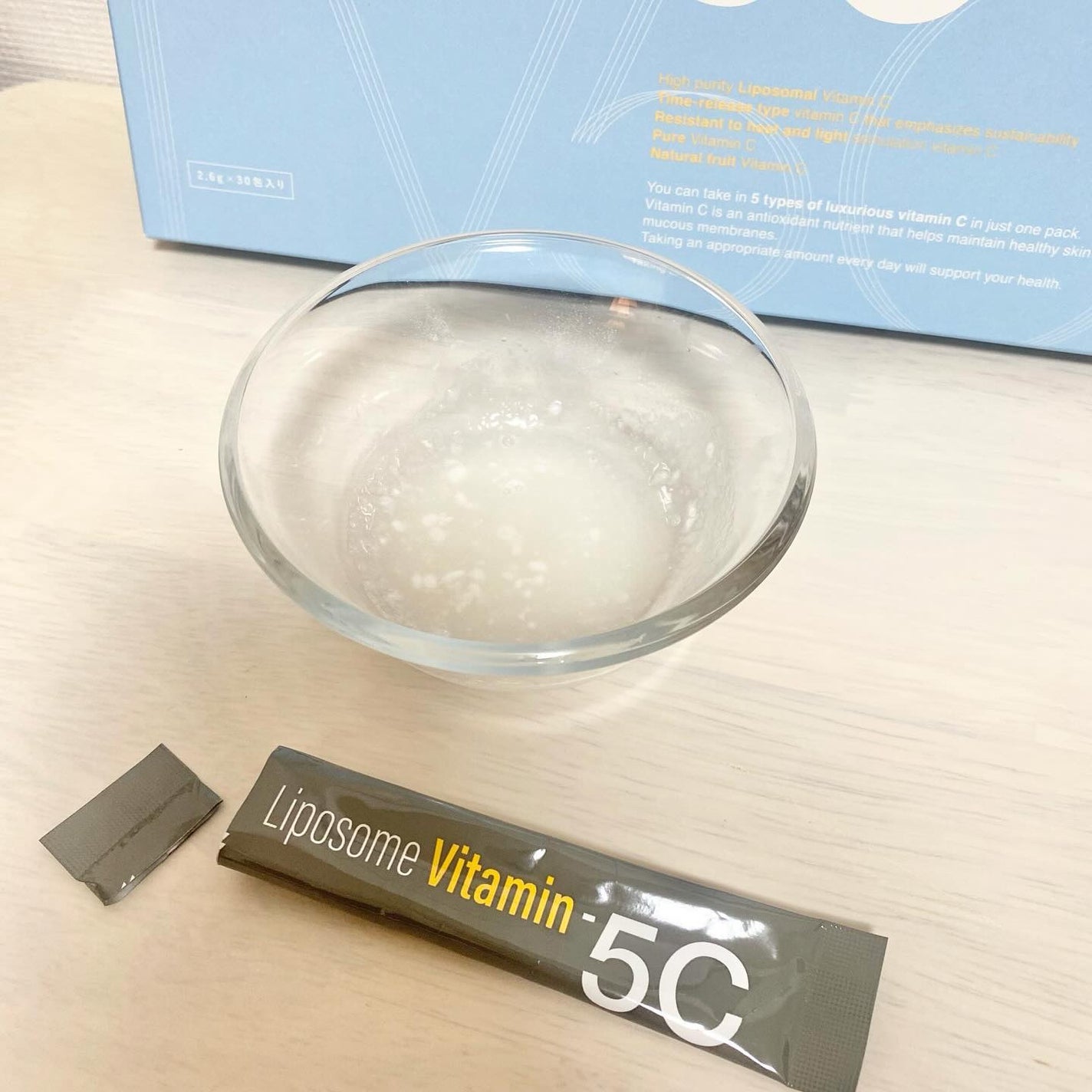 Liposome Vitamin - 5C/renaTerra/美容サプリメントを使ったクチコミ(3枚目)