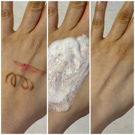 泡クリームメイク落とし/ビオレ/クレンジングクリームを使ったクチコミ(4枚目)