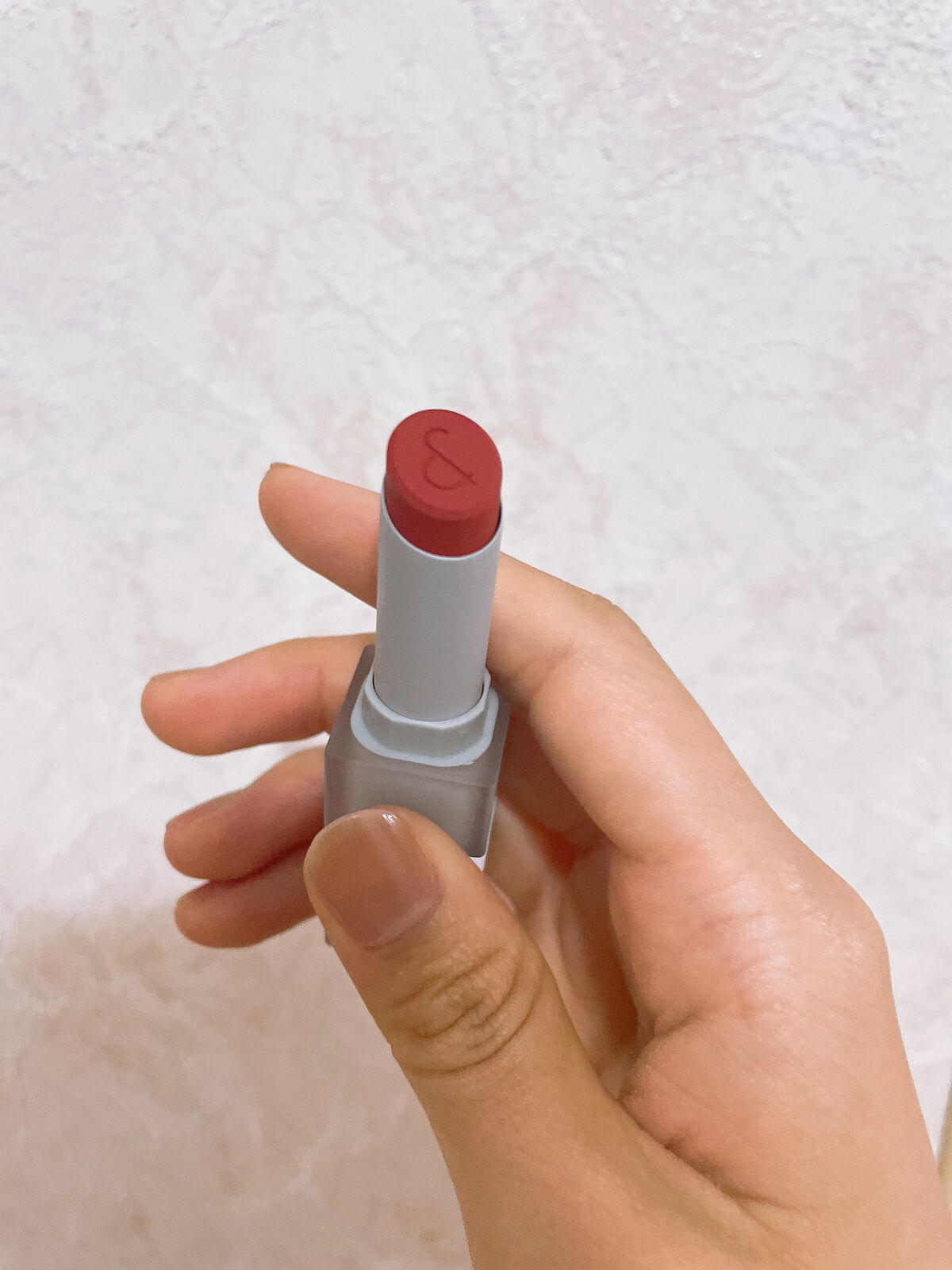 ゼロマットリップスティック 05 イブニング/rom&nd/口紅を使ったクチコミ（2枚目）