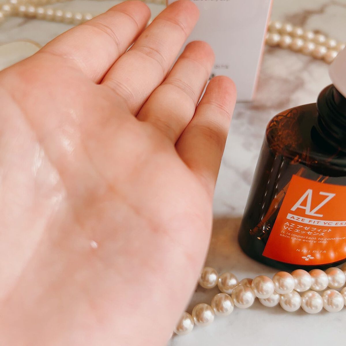 AZシリーズ アゼッフィト VCエッセンス/NIKI PITA/美容液を使ったクチコミ（3枚目）