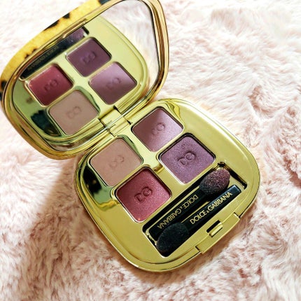 フェリンアイズ インテンスアイシャドウ クアッド/DOLCE&GABBANA BEAUTY/アイシャドウパレットを使ったクチコミ(1枚目)
