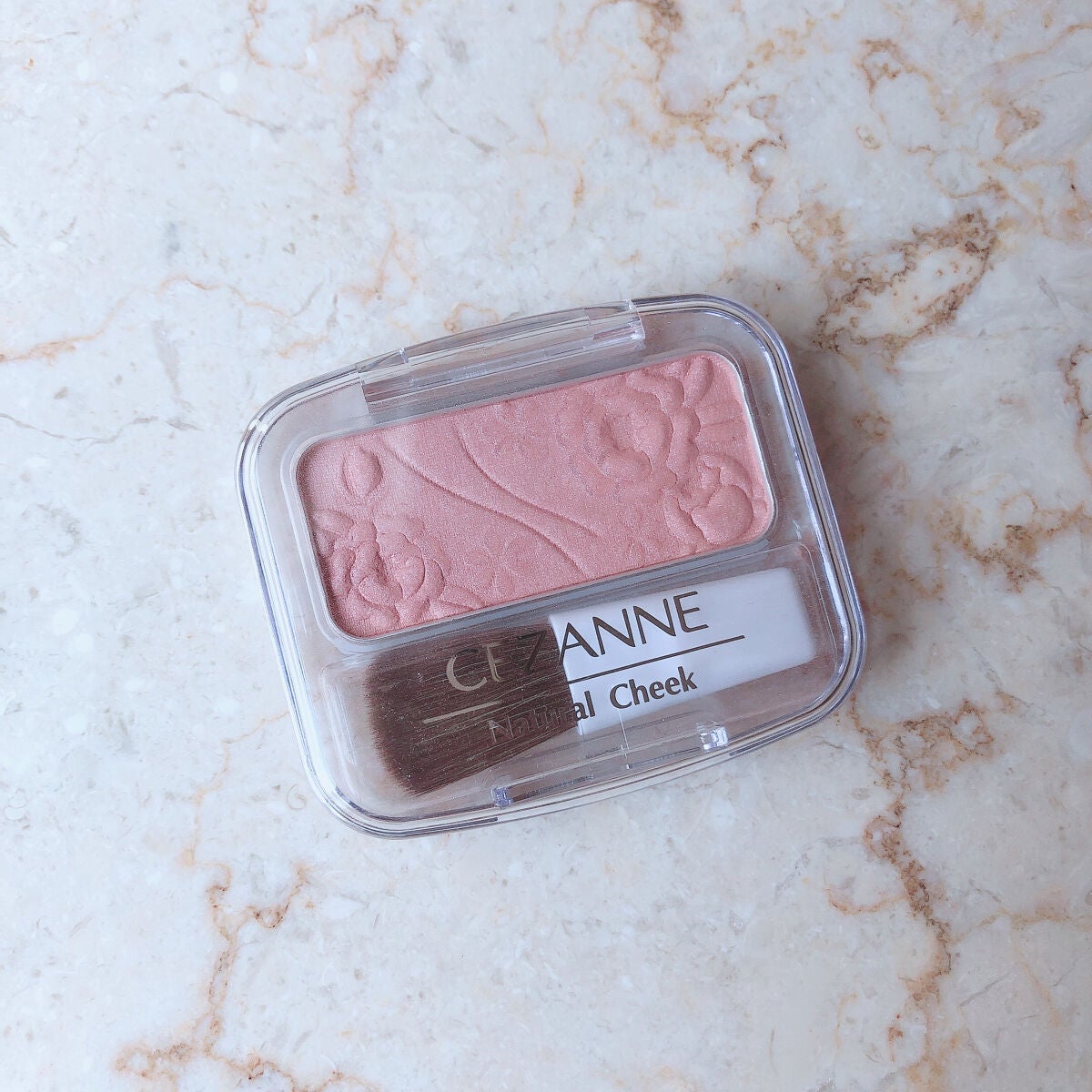 ナチュラル チークN/CEZANNE/パウダーチークを使ったクチコミ(1枚目)