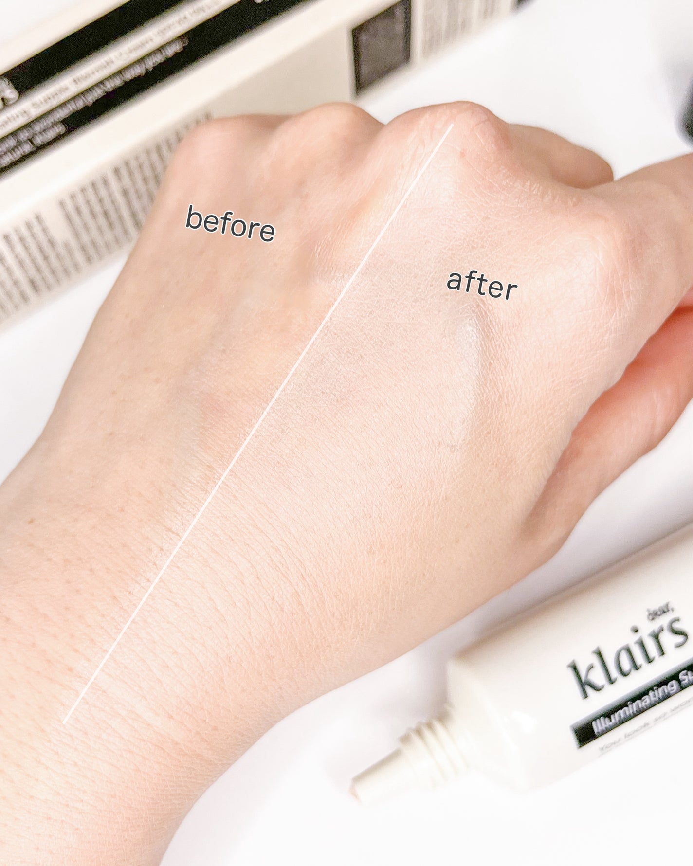 イルミネーティングサプルブレミッシュクリーム(40ml)/Klairs/化粧下地を使ったクチコミ(4枚目)