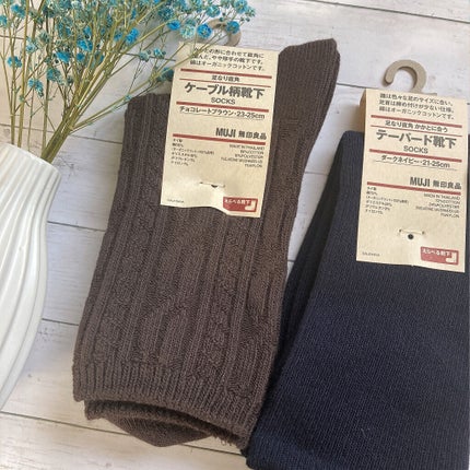 足なり直角靴下/無印良品/その他を使ったクチコミ(1枚目)