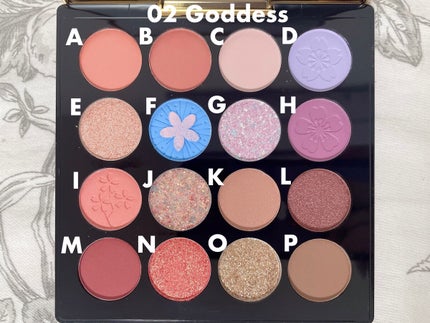 イメージ「マヤ」 アイシャドウパレット/ZEESEA/アイシャドウパレットを使ったクチコミ(2枚目)