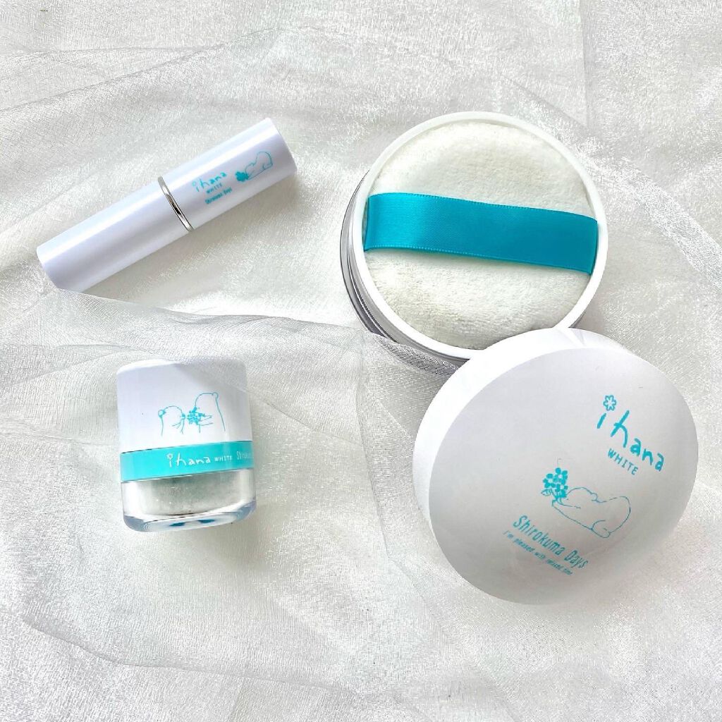 ihana WHITE スキンケアVCスノーパウダー/IHANA/ルースパウダーを使ったクチコミ(6枚目)