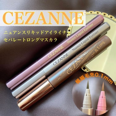 ニュアンスリキッドアイライナー/CEZANNE/リキッドアイライナーを使ったクチコミ（1枚目）