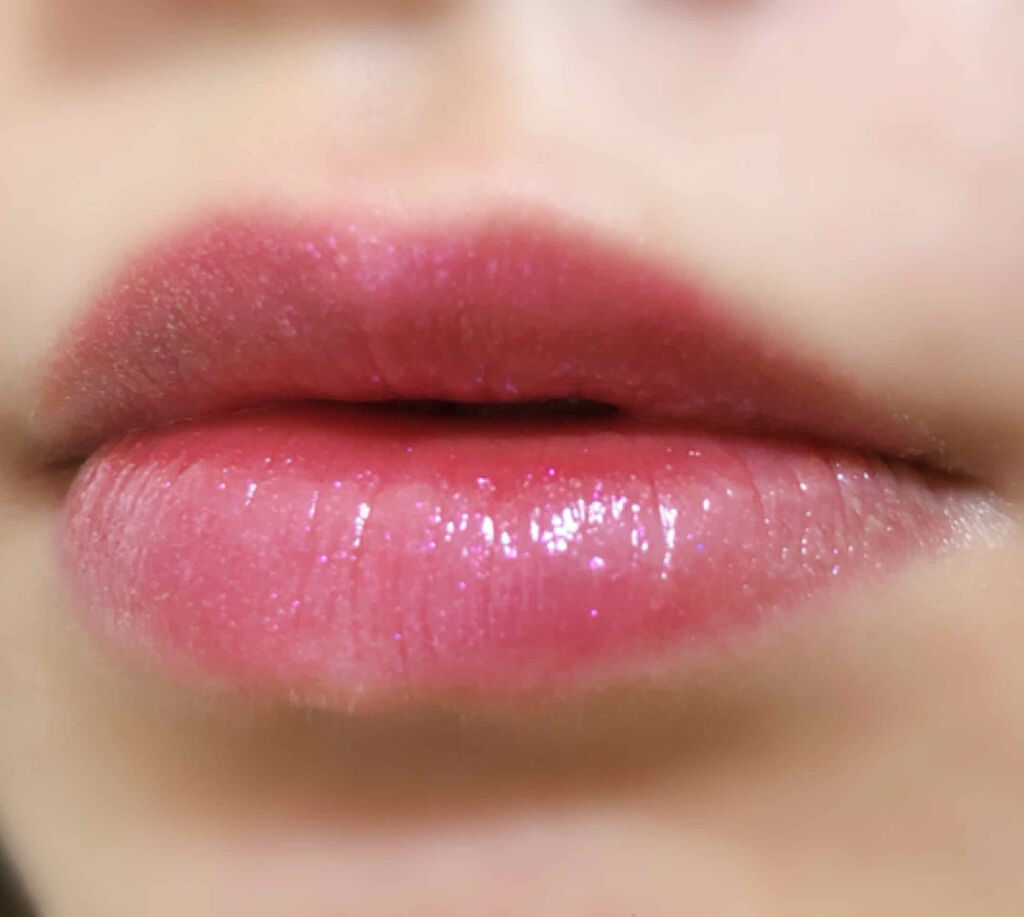 ルージュ ヴォリュプテ シャイン/YVES SAINT LAURENT BEAUTE/口紅を使ったクチコミ（2枚目）