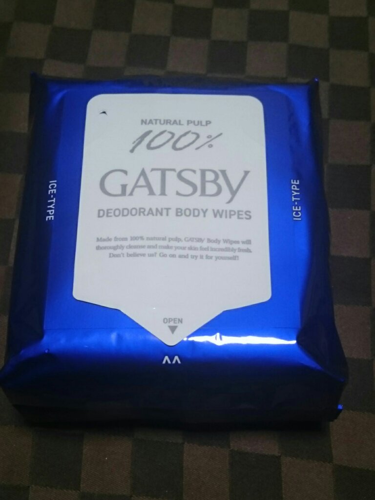アイスデオドラントボディーペーパー アイスシトラス/ギャツビー/ボディシートを使ったクチコミ（1枚目）