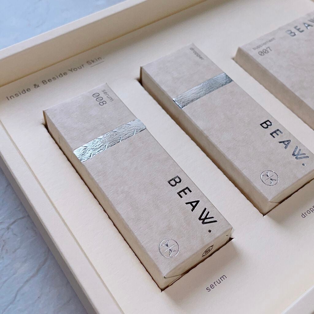 スターターBOX/BEAW./スキンケアキットを使ったクチコミ(1枚目)