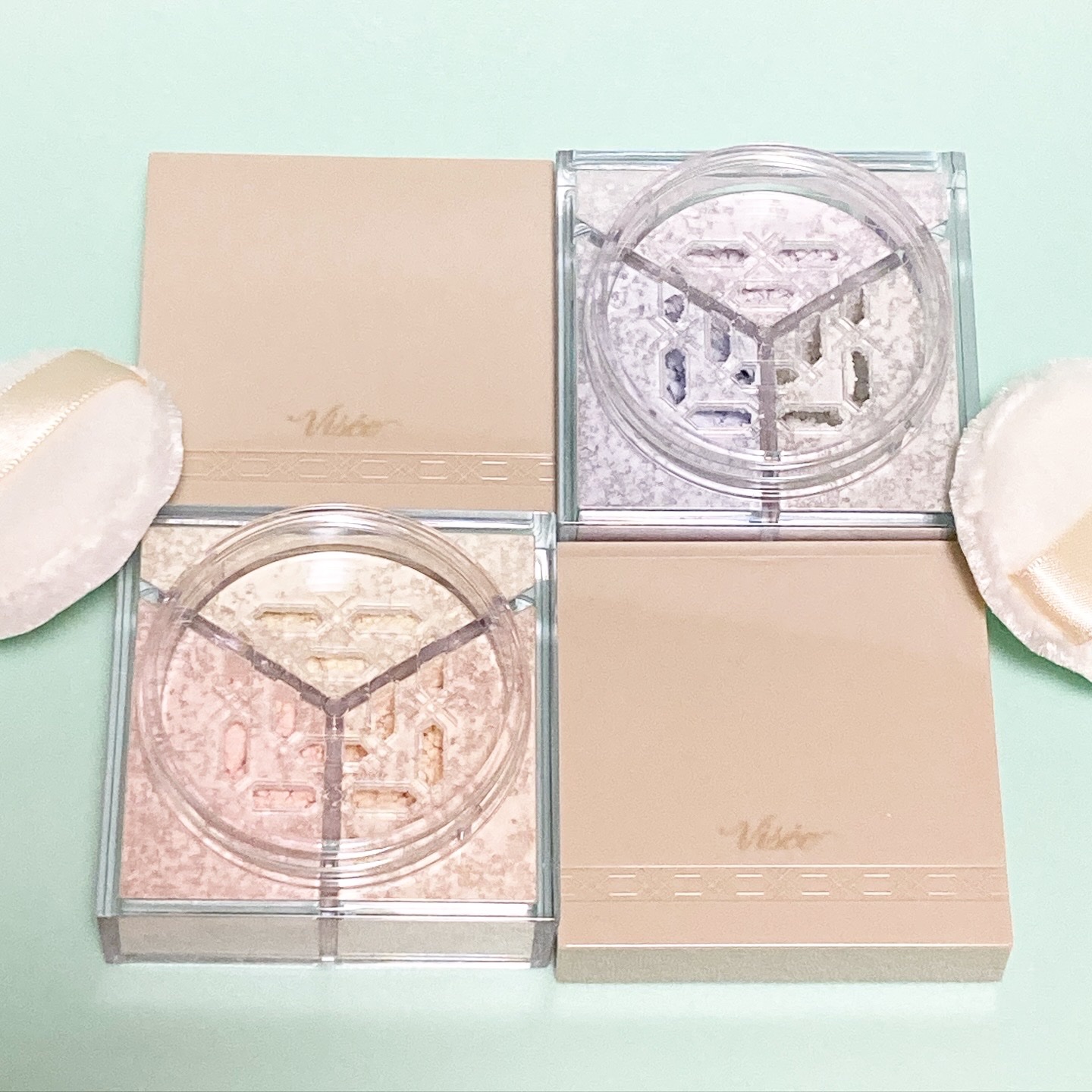 トリニタス グロウ パウダー/Visée/ルースパウダーを使ったクチコミ（1枚目）