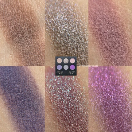 プレスドアイシャドウパレット ラベンダーのチンチラ/SIGIL inspired/アイシャドウパレットを使ったクチコミ(4枚目)