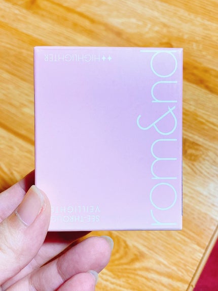 ヴェールライター/rom&nd/パウダーハイライトを使ったクチコミ(1枚目)