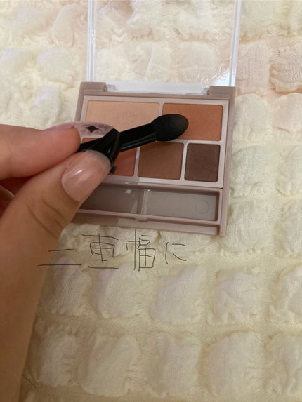 パーフェクトマルチアイズ/キャンメイク/アイシャドウパレットを使ったクチコミ(5枚目)