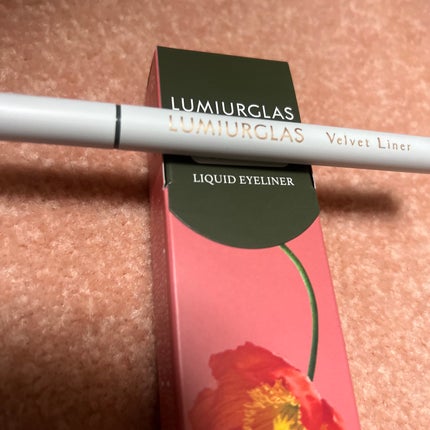 ベルベットライナー/LUMIURGLAS/リキッドアイライナーを使ったクチコミ(1枚目)