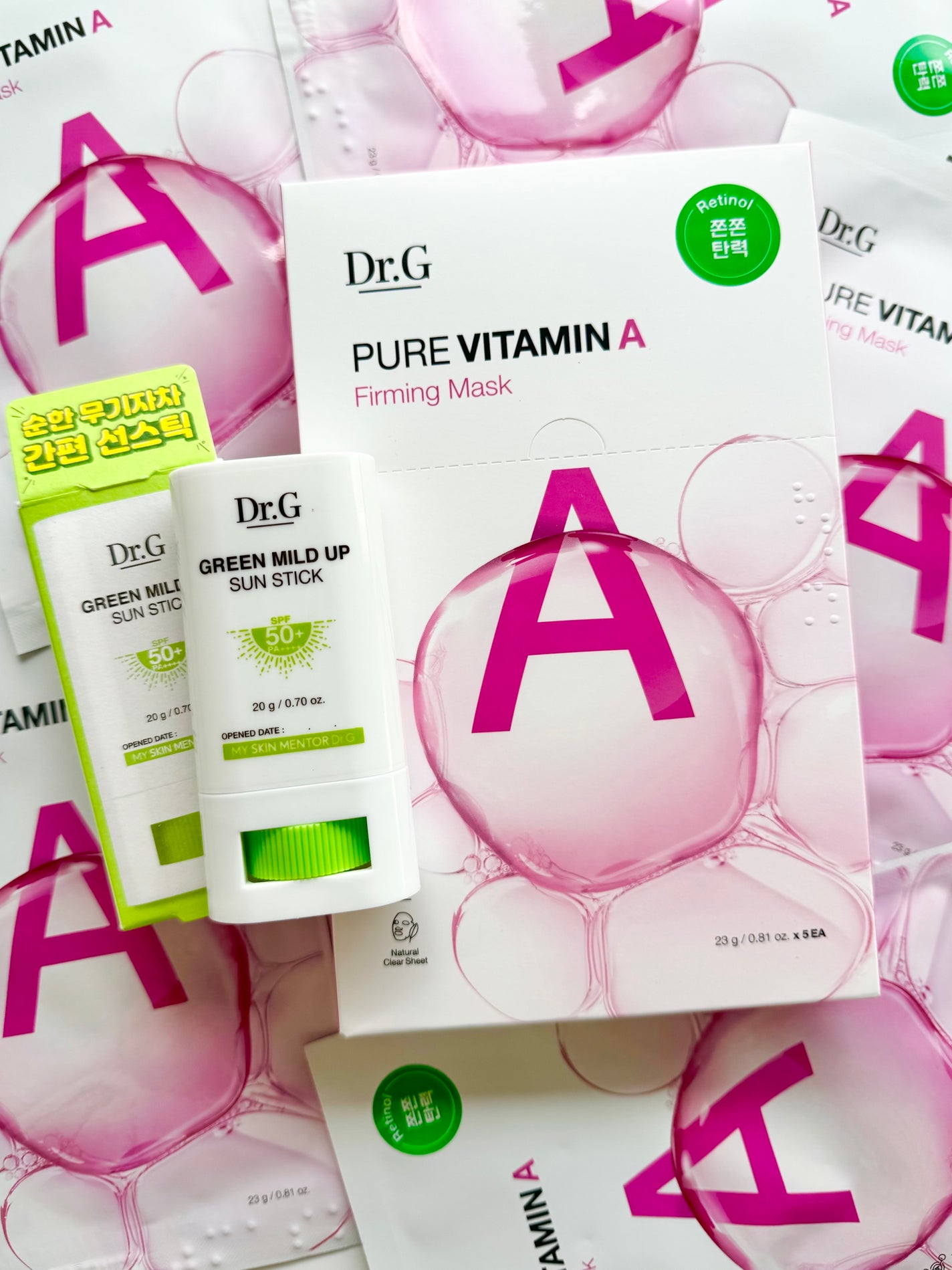 グリーンマイルドサンスティック SPF50+ PA++++/Dr.G/日焼け止めスティックを使ったクチコミ(1枚目)