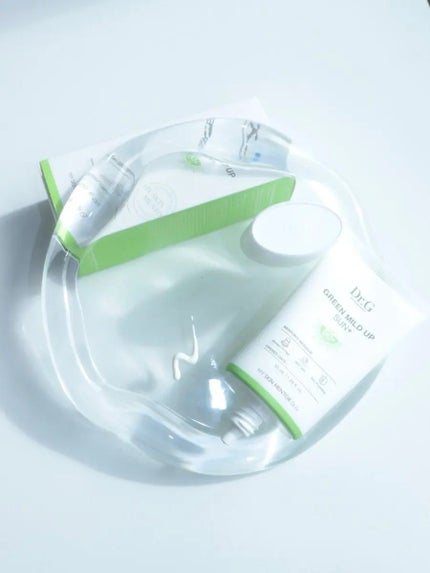 グリーンマイルドアップサンプラス/Dr.G/日焼け止めクリームを使ったクチコミ(1枚目)