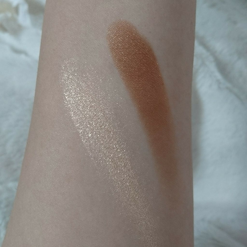 シャイニーシャドウ N/excel/単色アイシャドウを使ったクチコミ(2枚目)