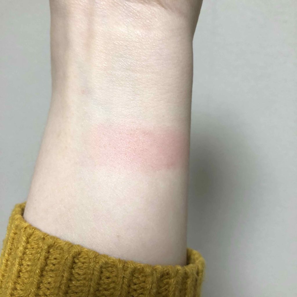 チーク カラー(ブラシ付)/ちふれ/パウダーチークを使ったクチコミ(2枚目)