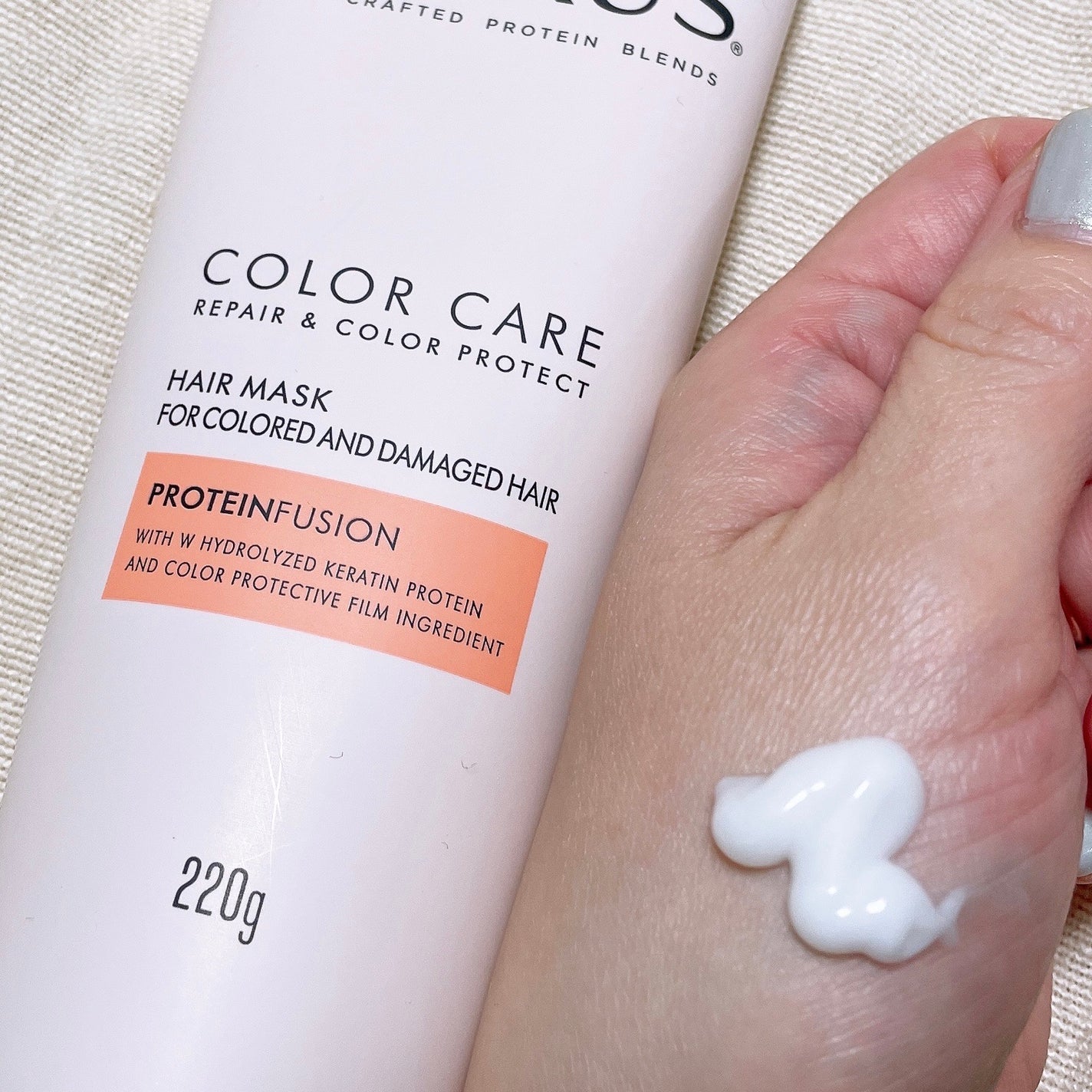 ネクサス リペア&カラープロテクト シャンプー/トリートメント/NEXXUS(ネクサス)/市販シャンプーを使ったクチコミ(4枚目)