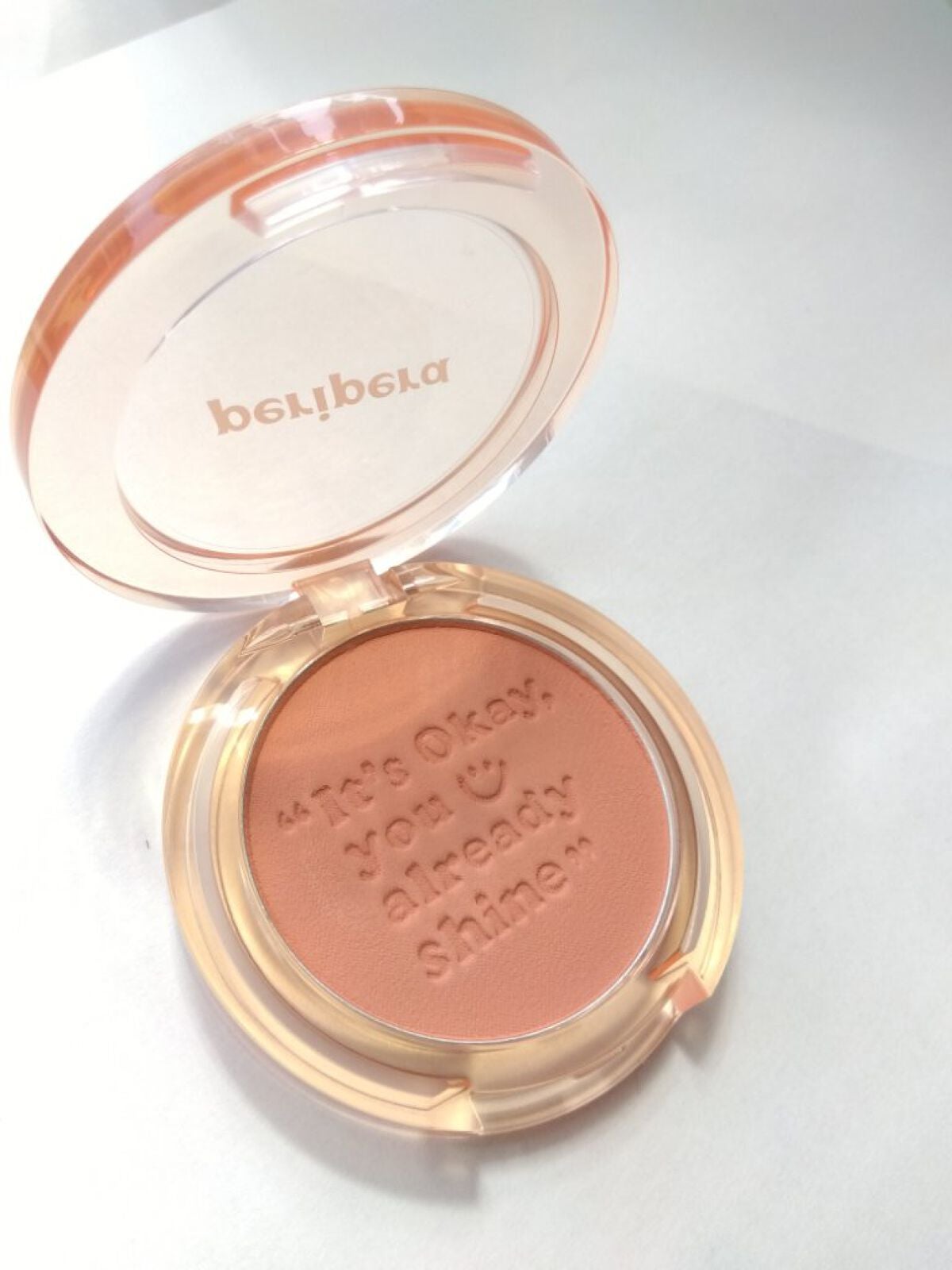 ピュア ブラッシュド サンシャイン チーク/PERIPERA/パウダーチークを使ったクチコミ(4枚目)