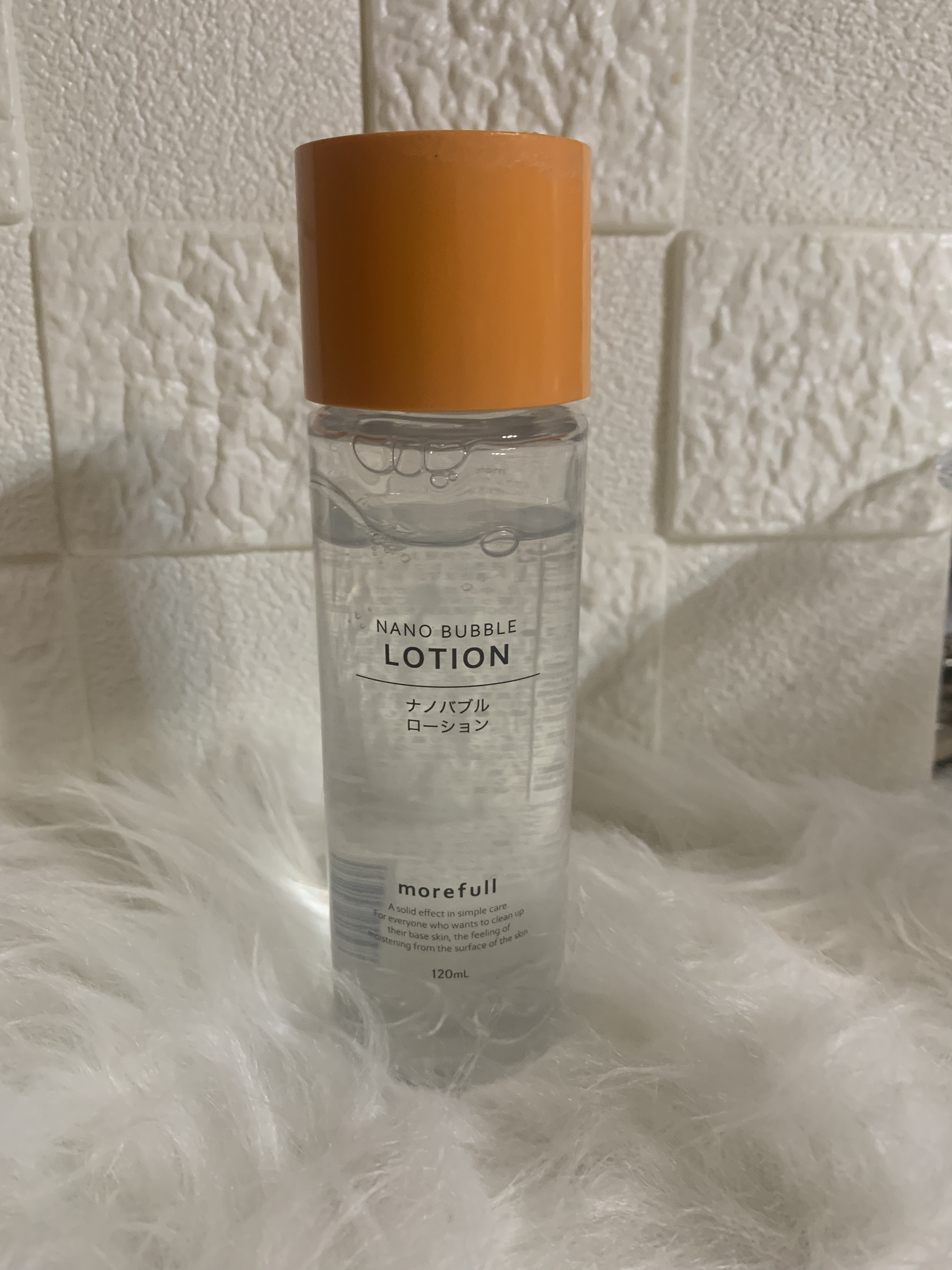 ナノバブルローション/morefull /化粧水を使ったクチコミ（1枚目）