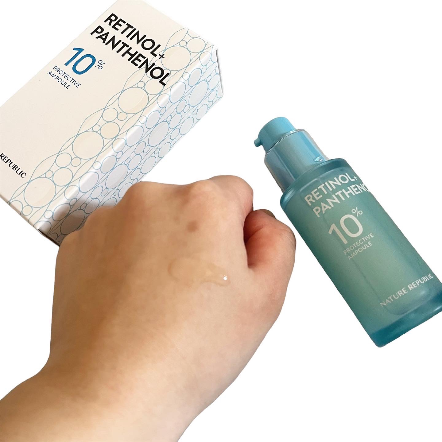 キューブマスク パンテノール/ネイチャーリパブリック/シートマスク・パックを使ったクチコミ（3枚目）