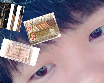 病薔薇 on LIPS 「私流、涙袋の作り方です٩(*´︶`*)۶この3つを使って涙袋を..」(1枚目)