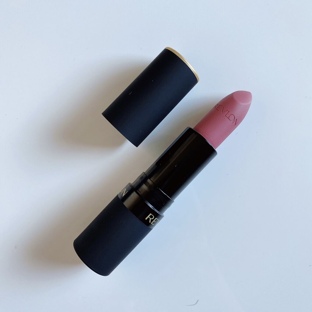 スーパー ラストラス ザ ラシャス マット 004 ワイルド ソーツ/REVLON/口紅を使ったクチコミ（2枚目）