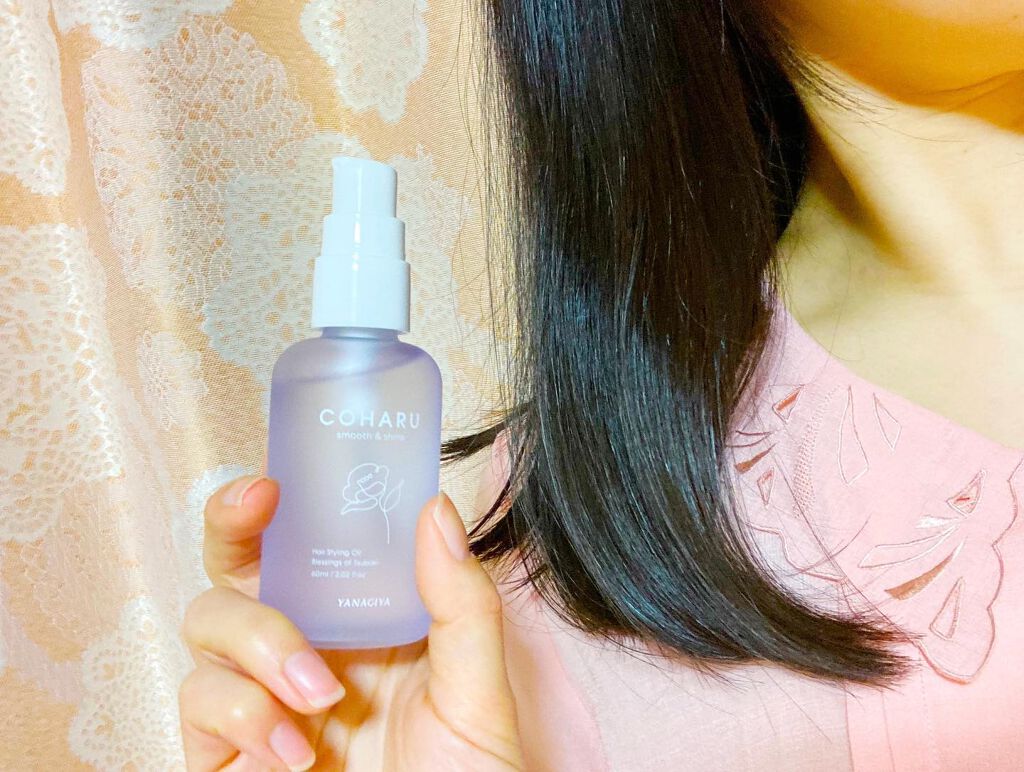 スタイリングオイル<スムース&シャイン>/COHARU/ヘアオイルを使ったクチコミ(5枚目)