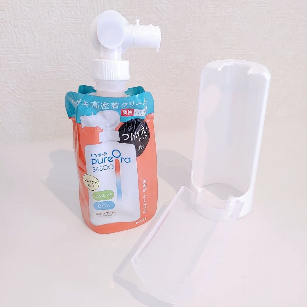 ピュオーラ36500 薬用ハグキ高密着クリームハミガキ/ピュオーラ/歯磨き粉を使ったクチコミ(3枚目)