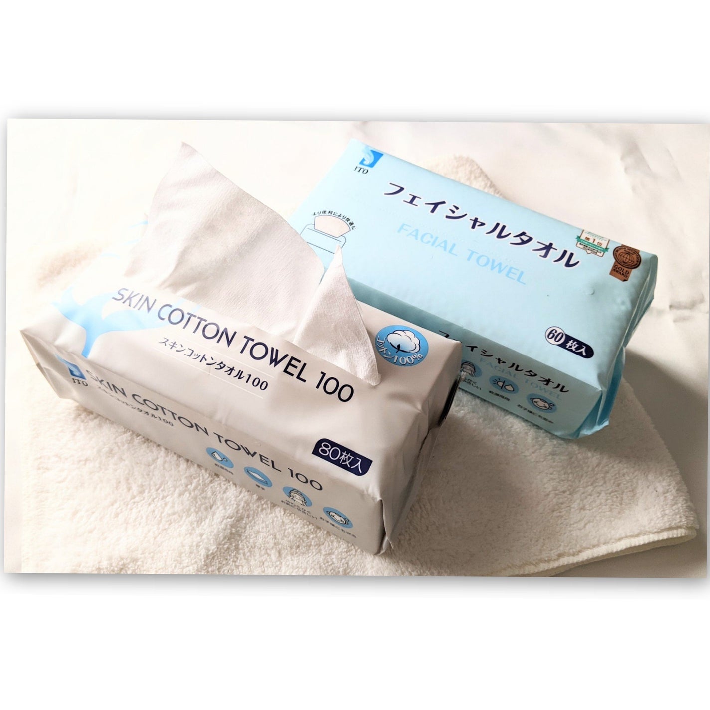 スキンコットンタオル100/ITO/クレンジングタオルを使ったクチコミ(3枚目)