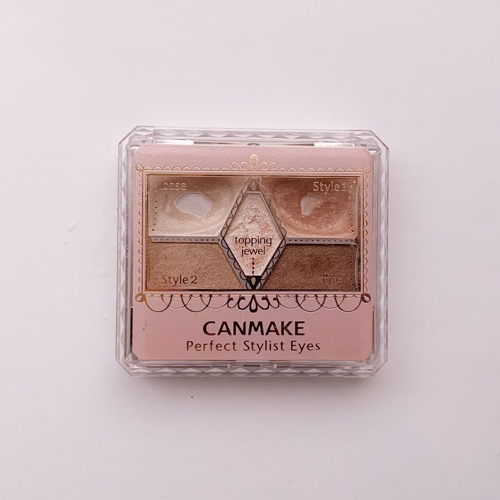 【旧品】パーフェクトスタイリストアイズ/キャンメイク/アイシャドウパレットを使ったクチコミ(1枚目)