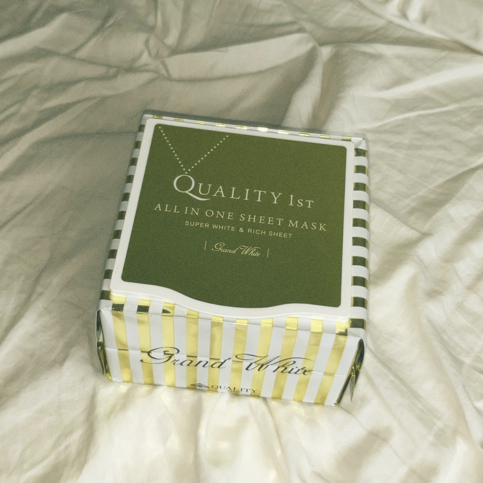 クオリティ グランホワイトVC100 32枚/クオリティファースト/シートマスク・パックを使ったクチコミ（1枚目）