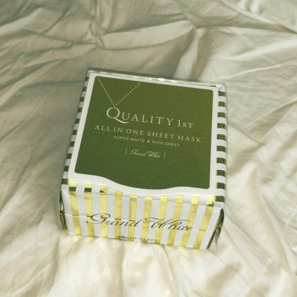 クオリティ グランホワイトVC100/クオリティファースト/シートマスク・パックを使ったクチコミ(1枚目)
