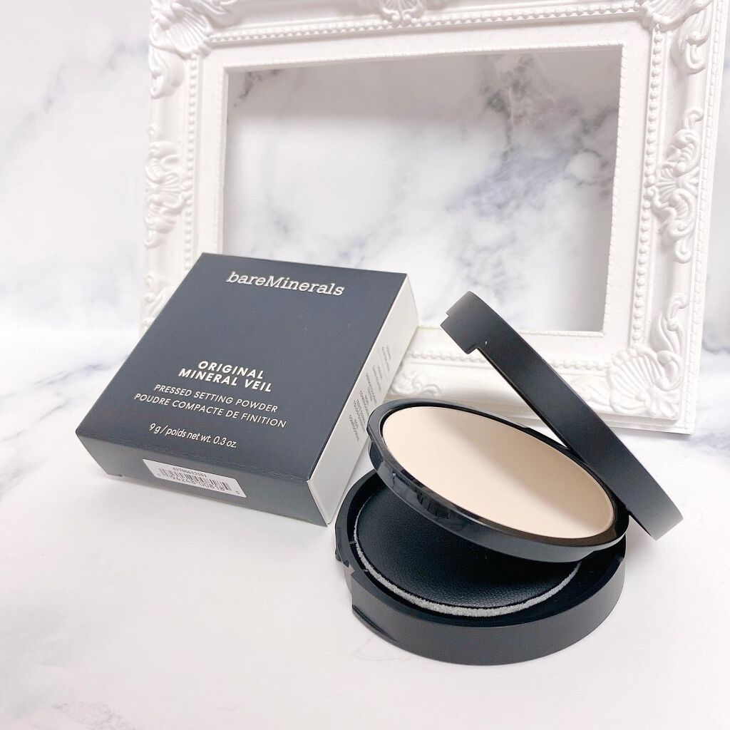 オリジナル ミネラルベール プレスト パウダー/bareMinerals/プレストパウダーを使ったクチコミ（3枚目）