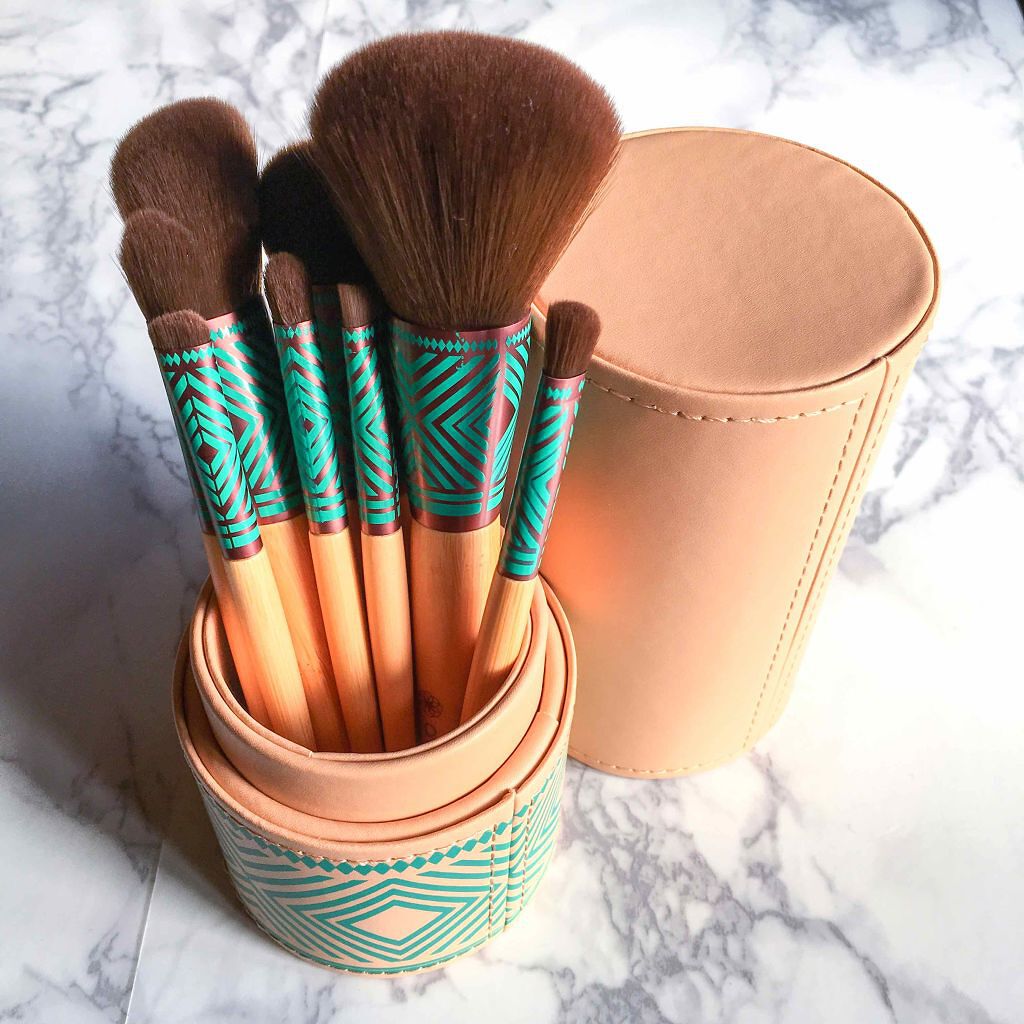 化粧ブラシセット/amoore/メイクブラシを使ったクチコミ(1枚目)