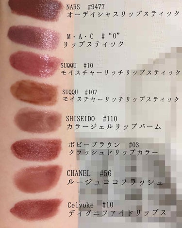 オーデイシャスリップスティック/NARS/口紅を使ったクチコミ（1枚目）