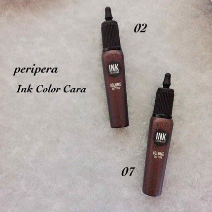 インク カラー カラ(AD)/PERIPERA/マスカラを使ったクチコミ(1枚目)