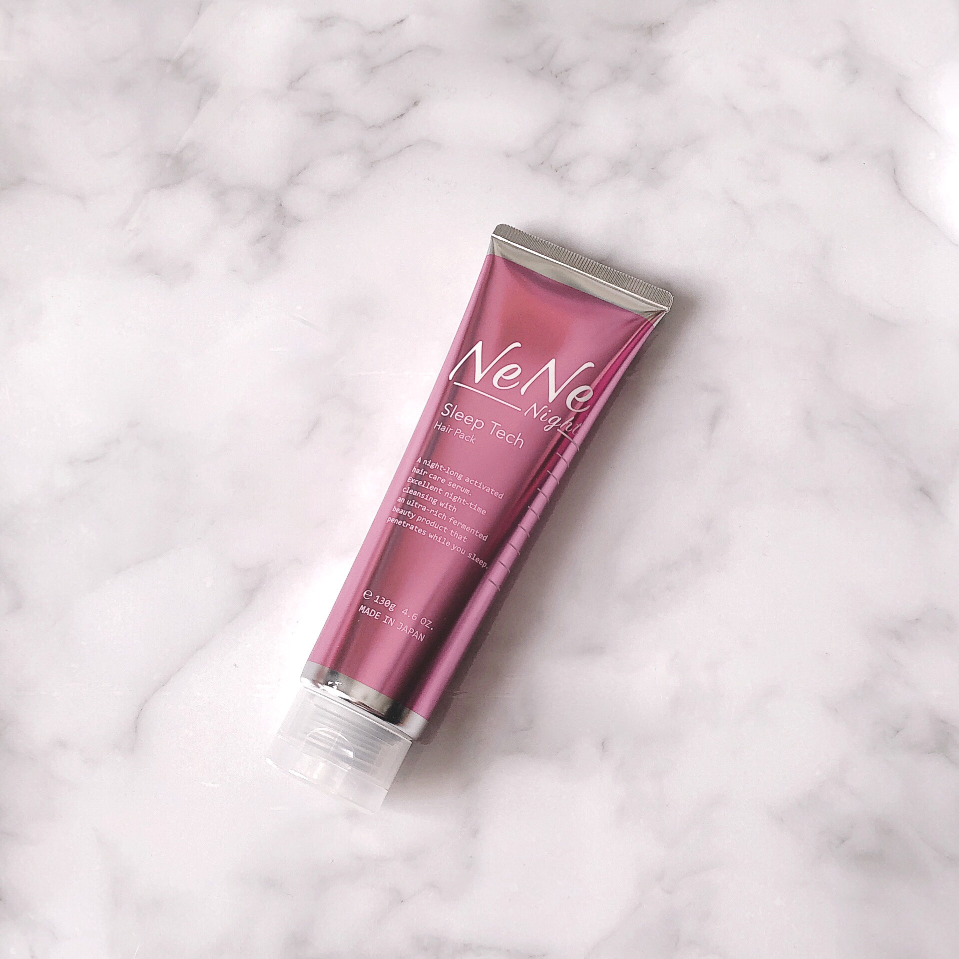 スリープテック サクラ ヘアパック/NeNe Night/ヘアマスク・ヘアパックを使ったクチコミ（1枚目）