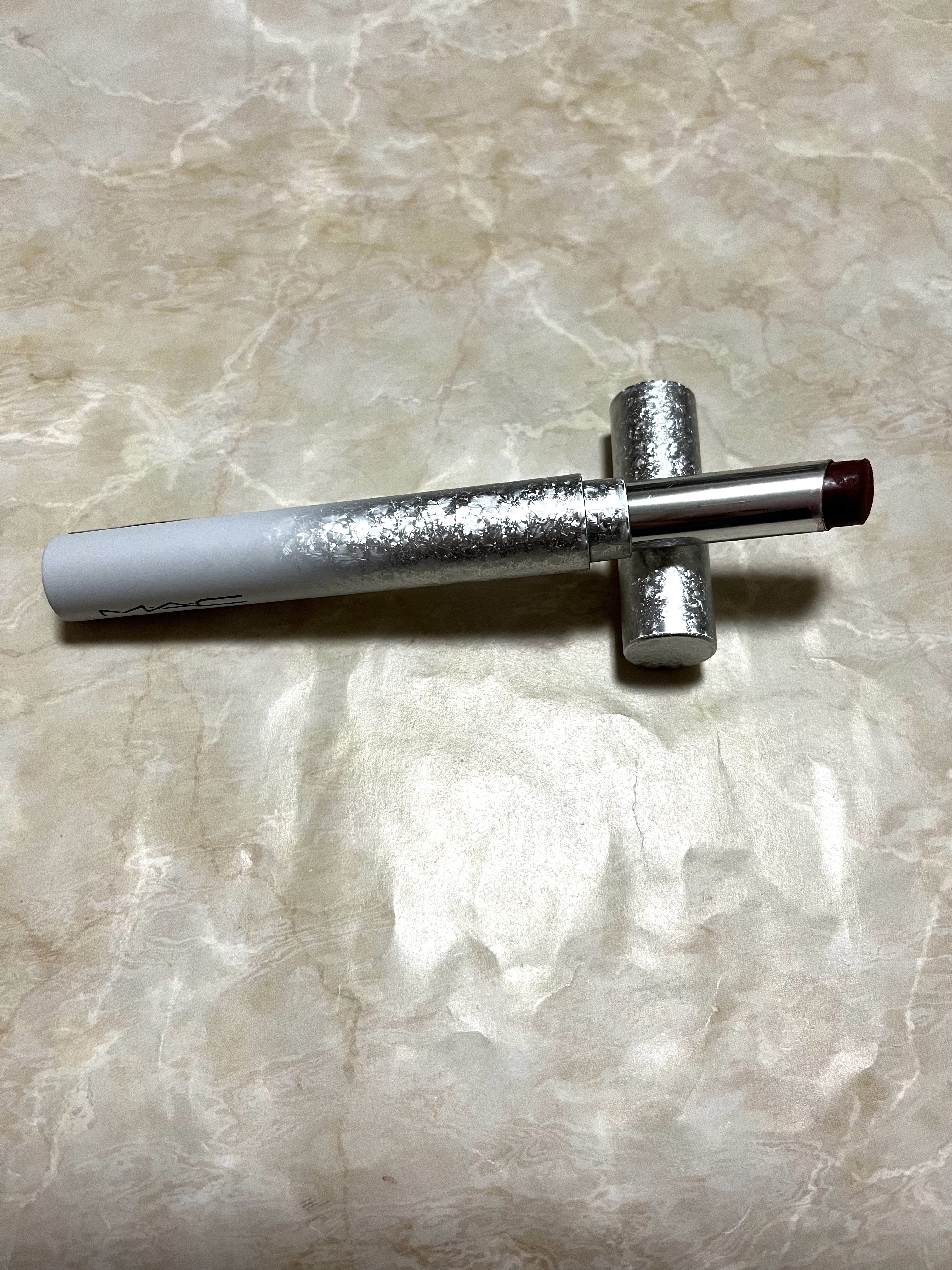 パウダー キス ベルベット ブラー スリム リップスティック ココア キス/M・A・C/口紅を使ったクチコミ（2枚目）