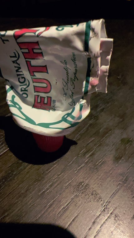 ホワイトニング美白歯磨き粉/EUTHYMOL/歯磨き粉を使ったクチコミ(2枚目)