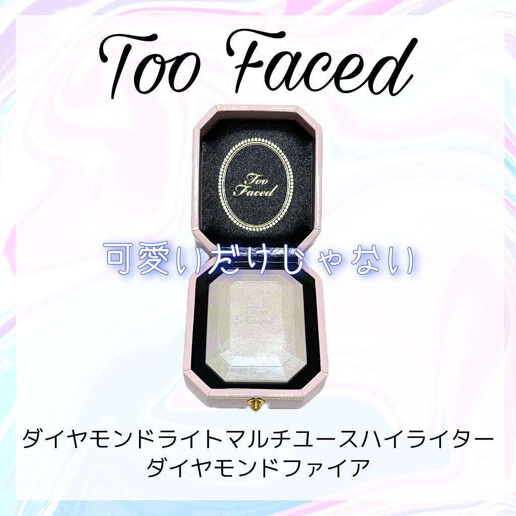 ダイヤモンドライト マルチユース ハイライター/Too Faced/パウダーハイライトを使ったクチコミ(1枚目)