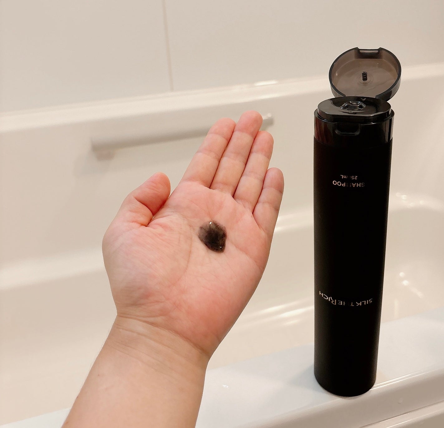 SILK THE RICH スカルプ&リペア シャンプー・トリートメント/SILK THE RICH/市販シャンプーを使ったクチコミ(3枚目)