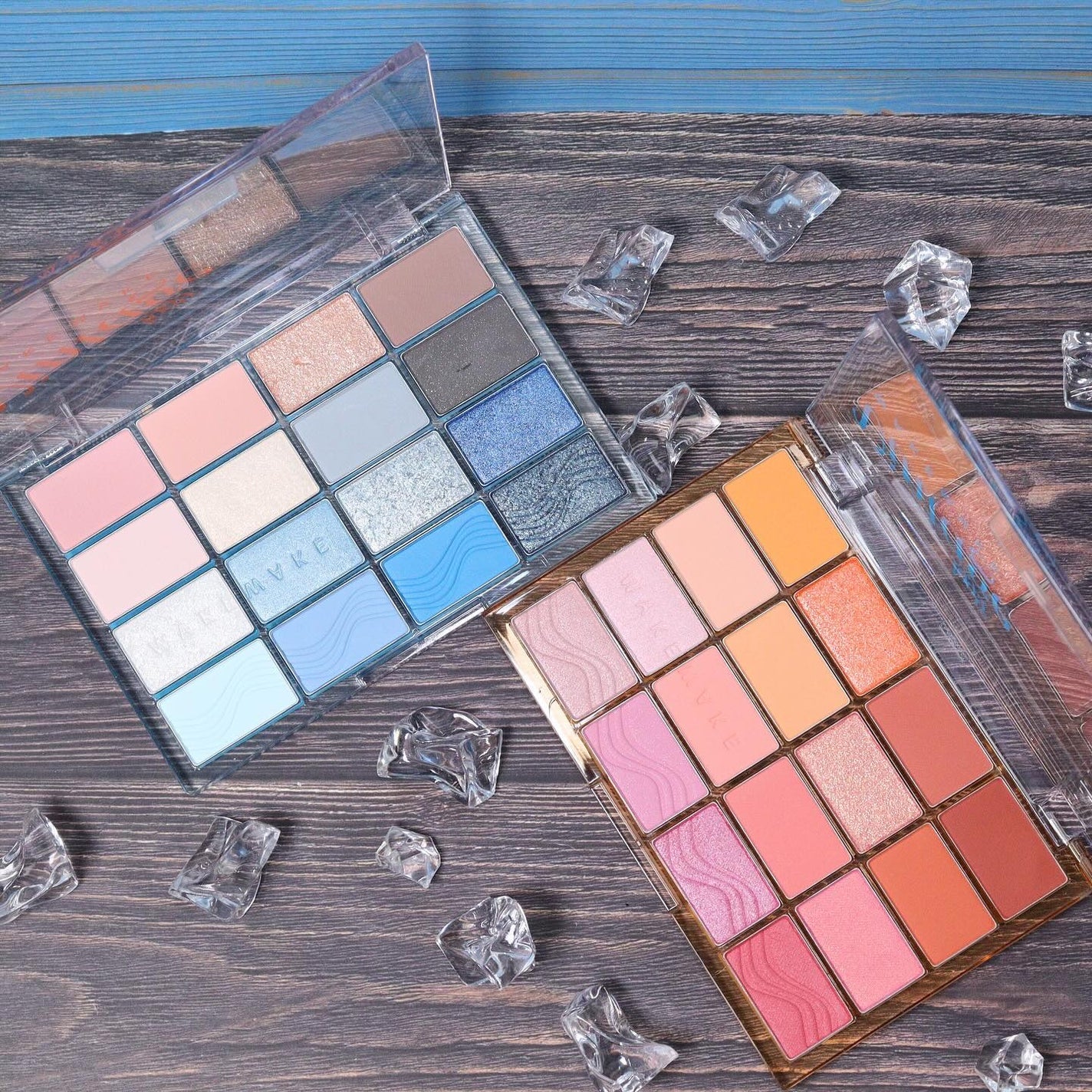 ソフトブラーリングアイパレット/wakemake/アイシャドウパレットを使ったクチコミ(4枚目)